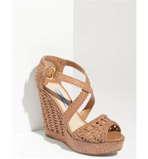 prada wedge sandal nordstrom|prada platform sandals outfit.